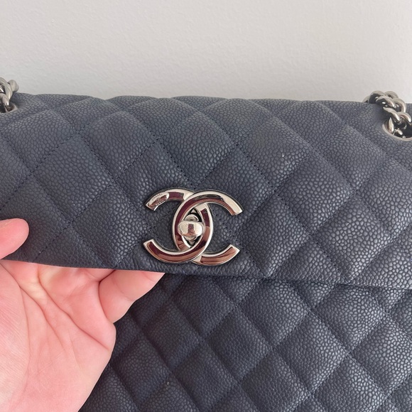 - Chanel Flap Caviar Bag - Picture 9 of 12